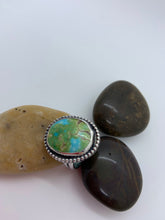 Load image into Gallery viewer, Sonoran Gold Turquoise and sterling silver ring
