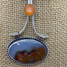 Load image into Gallery viewer, Moss Agate Pendant
